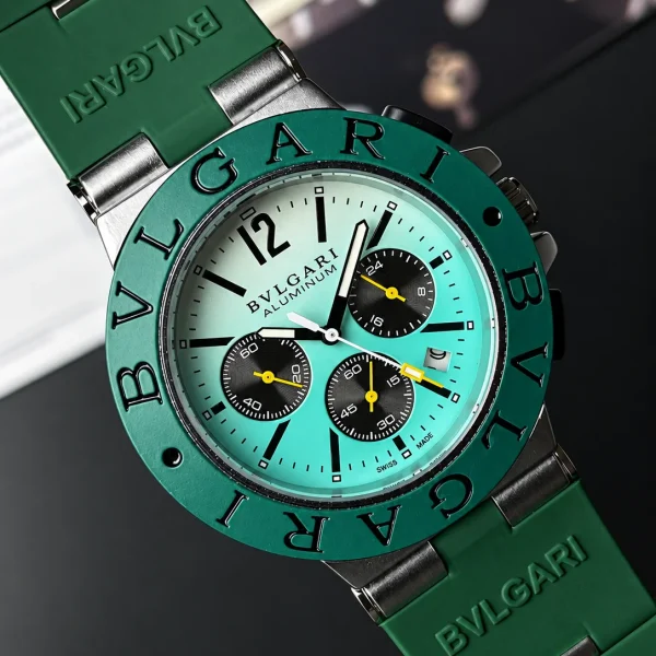 Bvlgari Chronograph Green Edition